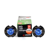 24v H3 100w 460 Limastar Xenon White Halogen Bulbs (10 PACK)