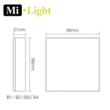 Milight RGB RGBW CCT Dimming 2.4G RF 4 Zone Wall Controller B4