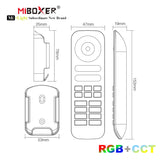 Milight RGB RGBW CCT 2.4G RF 8 Zone Remote FUT089