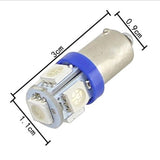 12v BA9s 233 T4W 5 SMD LED Bulb