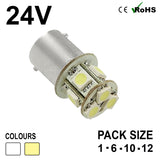 24v 150 BA15d 8 SMD LED Bulb