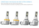 2 x H4 LED Headlight Bulbs - 4000LM