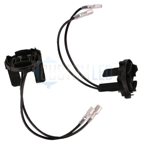 Golf Mk6 & 7 / Sirocco HID Bulb Holders with wires (PAIR)