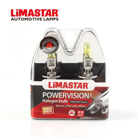 12v H1 448 55w Limastar Golden Yellow Halogen Bulbs (PAIR) – Valley Lighting  - Automotive LED, HID