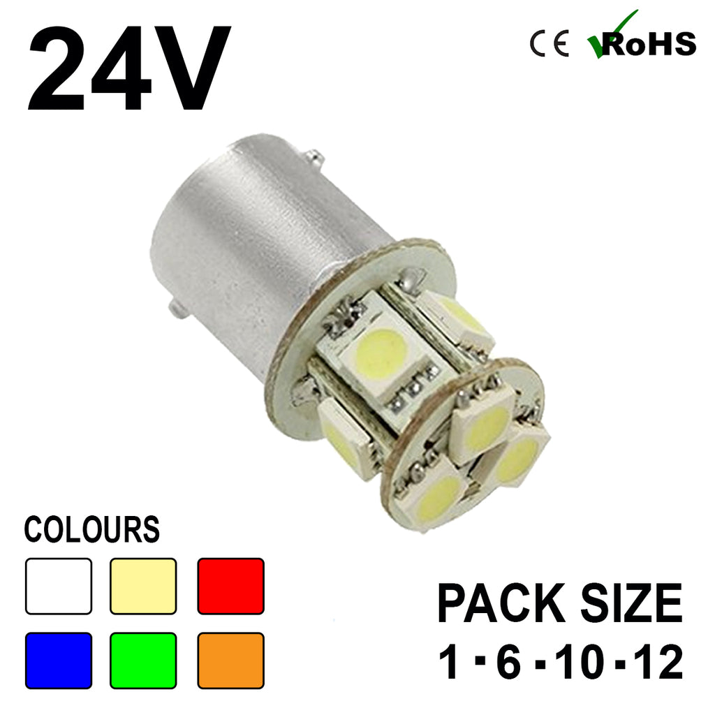 24v 149 BA15s SMD LED Bulb Valley Lighting - Automotive LED | HID | Halogen Specialists