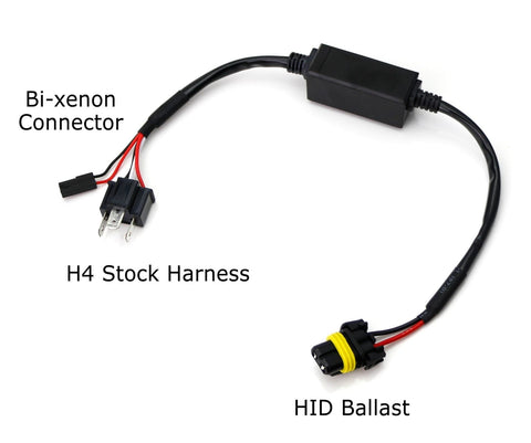 55w H4 Metal Base HID Bulbs (PAIR) – Valley Lighting - Automotive LED, HID