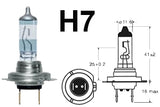 H7 477 55w Limastar Xenon White Halogen Bulbs (PAIR)