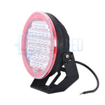 185w 9" Round Cree LED Work Light (Red/Black)